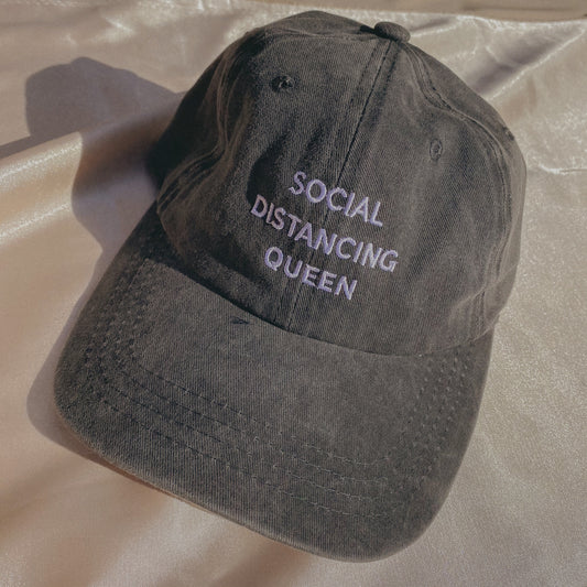 Social Distancing Queen Cap
